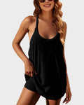 2-in-1 Lounge Romper Dress