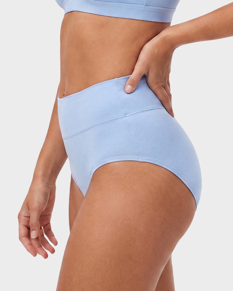 5-Pack High-Waisted Cotton Briefs