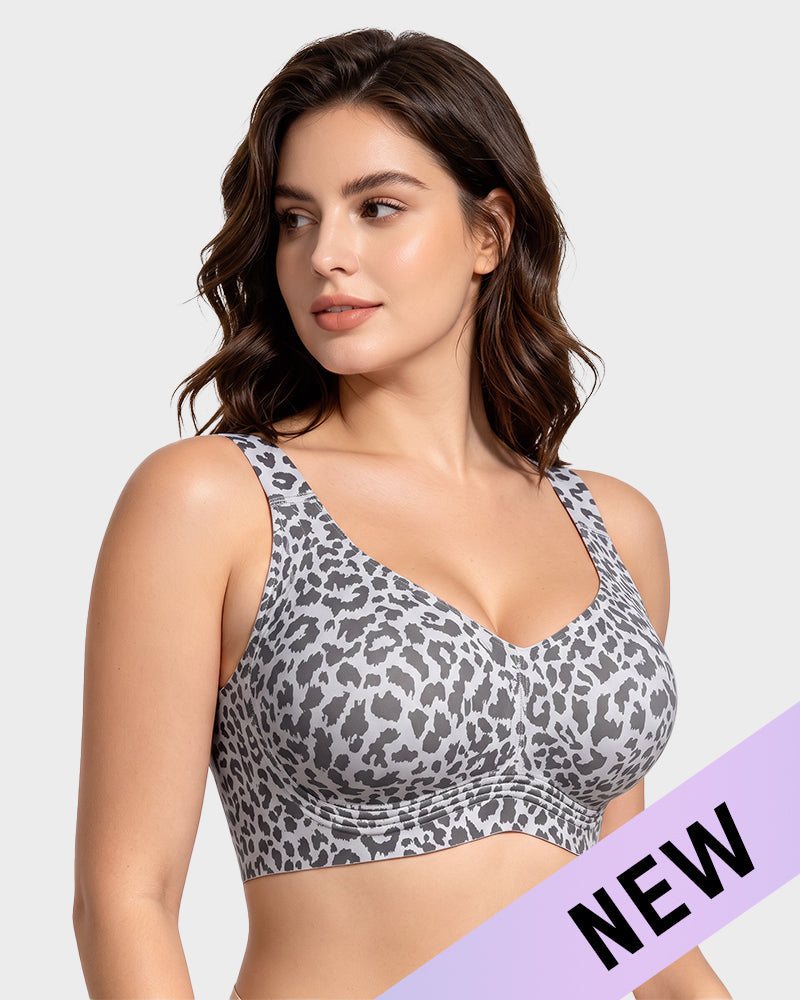 Comfortable Wireless Full Coverage Jelly Smoothing Bra