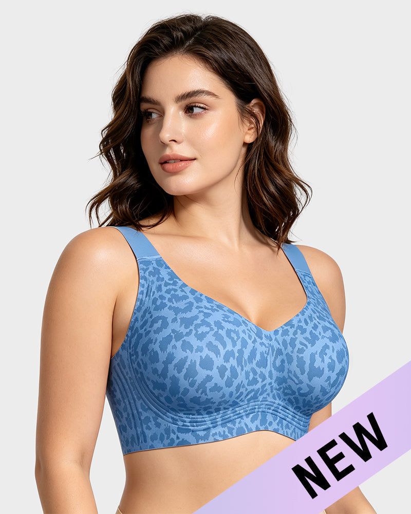 Comfortable Wireless Full Coverage Jelly Smoothing Bra