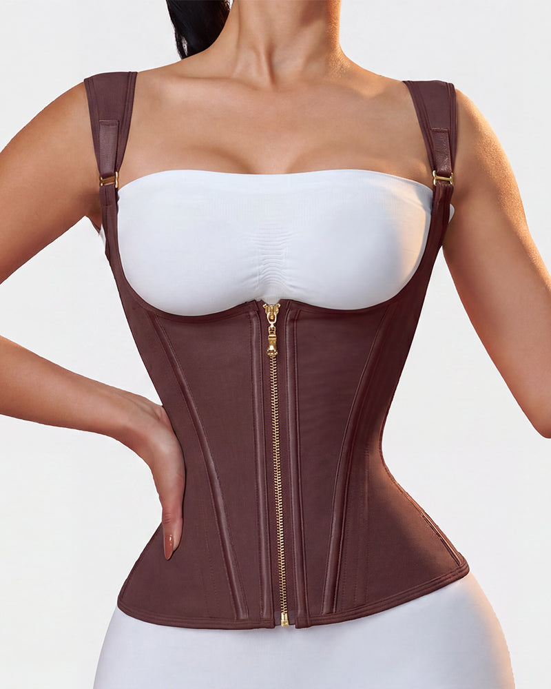 Double Waistband Corset Vest Waist Trainer