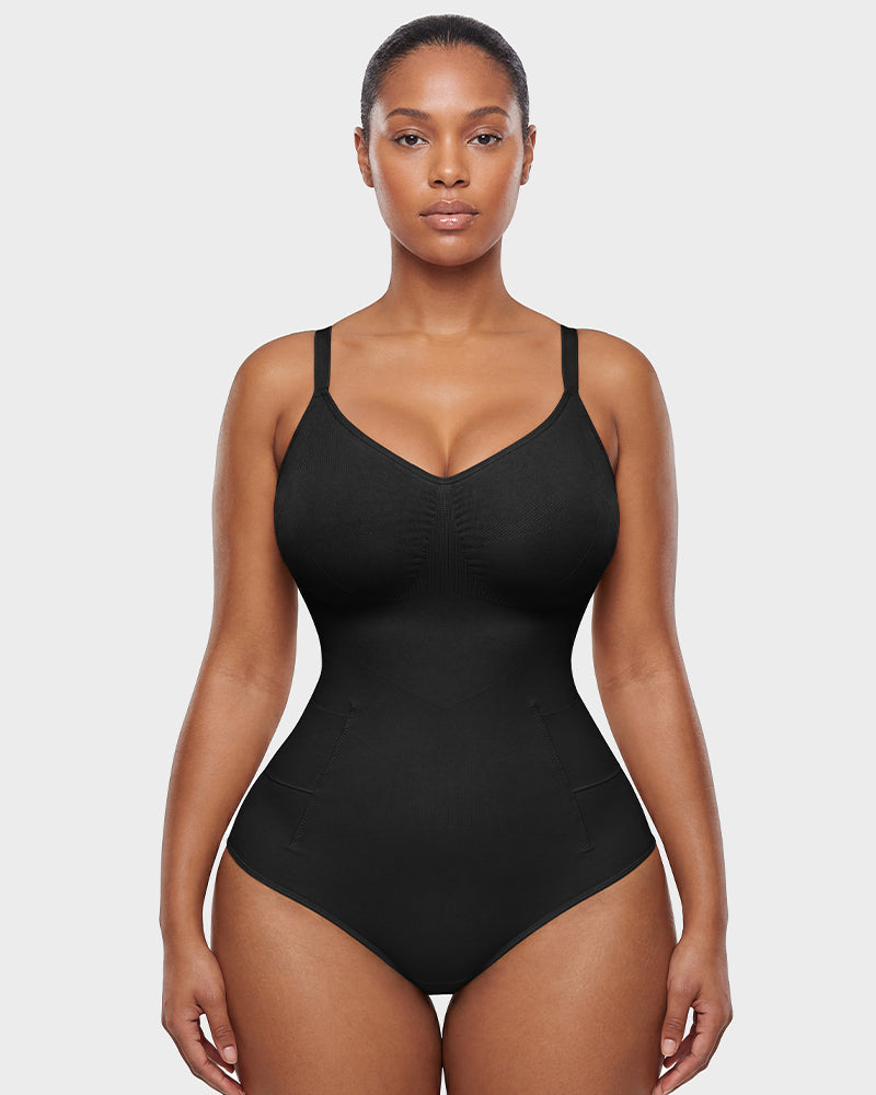 Easyslide™ Deep V Camisole Bodysuit Shapewear