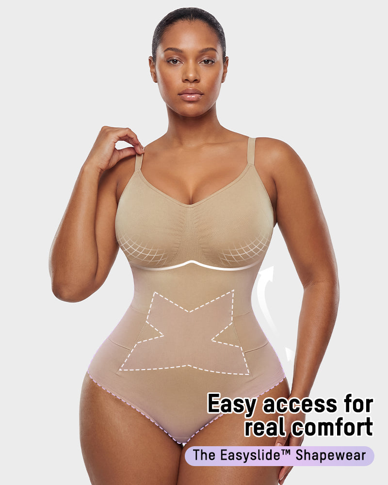 Easyslide™ Deep V Camisole Bodysuit Shapewear