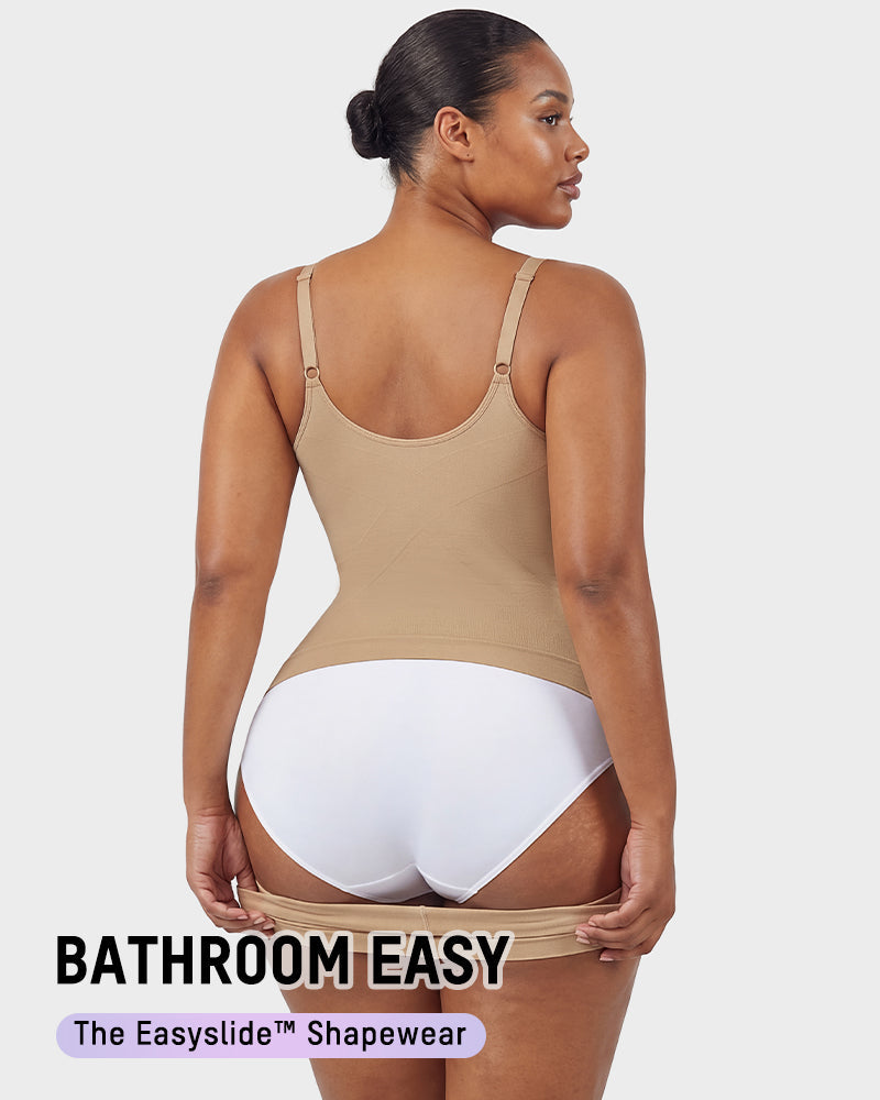 Easyslide™ Deep V Camisole Bodysuit Shapewear