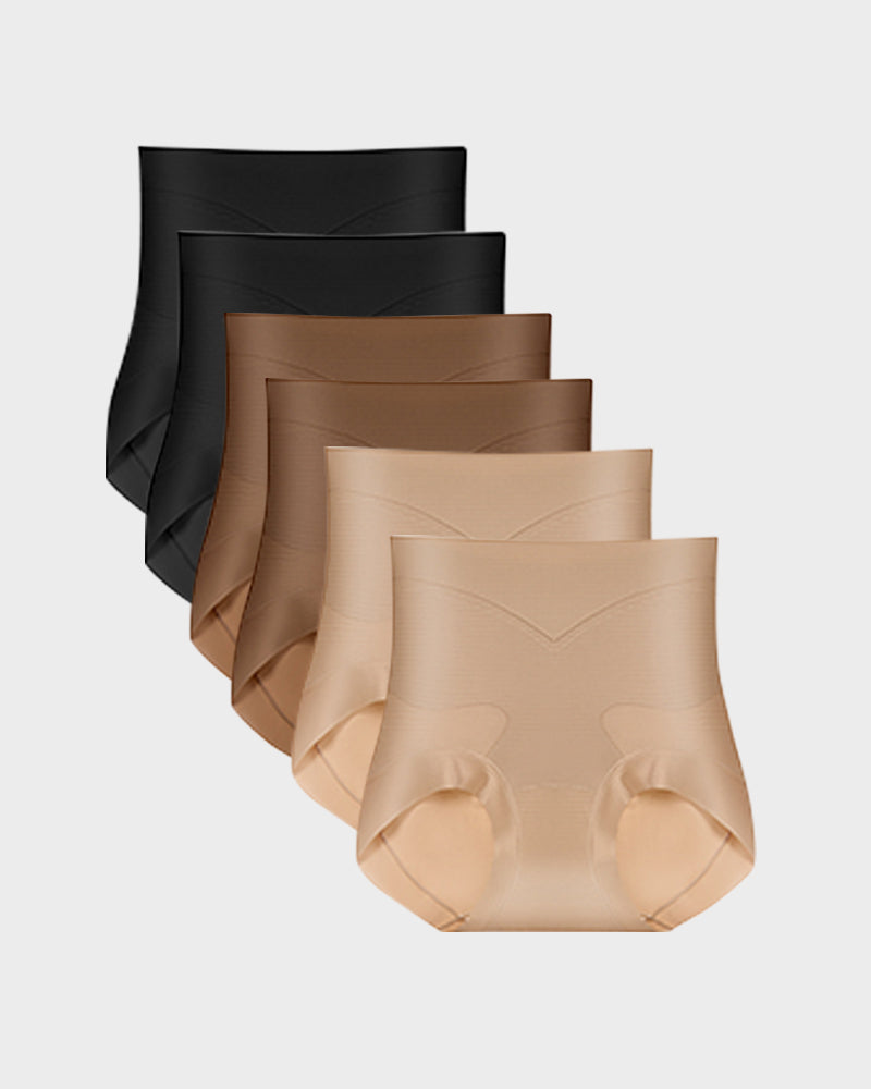 High-Waist Tummy Control Panties (6 Pack)