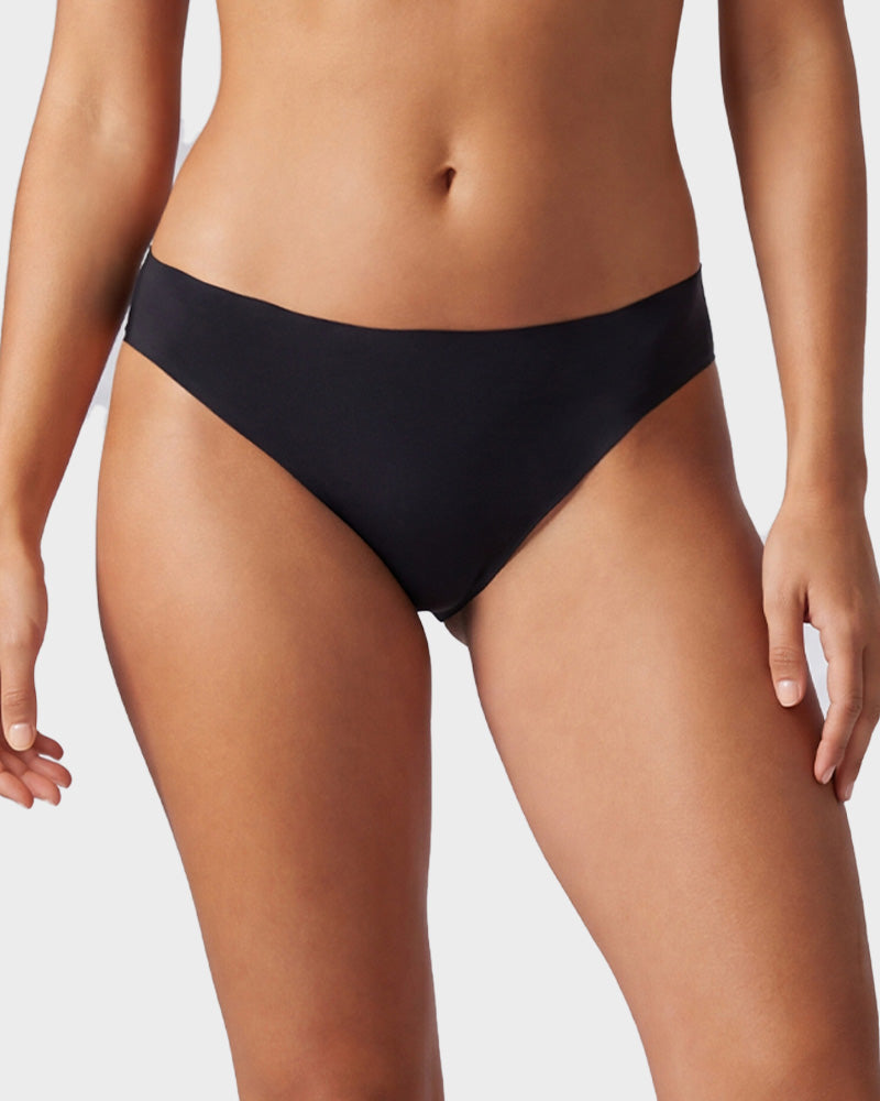 Seamless Ice Silk No-Show Thong(5 pack)